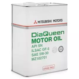 Моторное масло Mitsubishi Diaqueen 5W30 синтетическое 4л