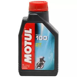 Моторное масло MOTUL 100 2T минеральное 1 л