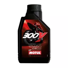 Моторное масло MOTUL 300V 4T FL Road Racing 10W40 синтетическое 1 л