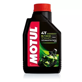 Моторное масло MOTUL 5100 4T 10W40 полусинтетическое 1 л