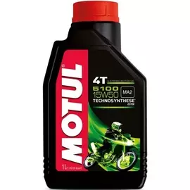 Моторное масло MOTUL 5100 4T 15W50 полусинтетическое 4 л