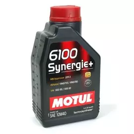 Моторное масло MOTUL 6100 Synergie+ 10W40 полусинтетическое 1л