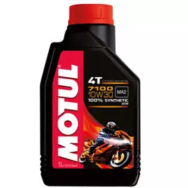 Моторное масло MOTUL 7100 4T 10W30 синтетическое 4 л