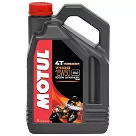 Моторное масло MOTUL 7100 4T 15W50 синтетическое 4 л
