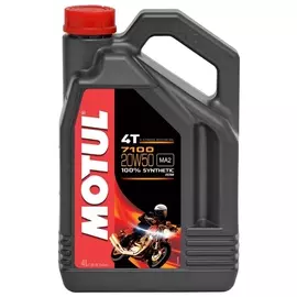 Моторное масло MOTUL 7100 4T 20W50 синтетическое 5 л