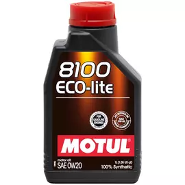 Моторное масло MOTUL 8100 Eco-lite 0W20 синтетическое 4л