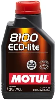 Моторное масло MOTUL 8100 Eco-lite 5W30 синтетическое 5л