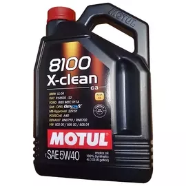 Моторное масло MOTUL 8100 X-cess 5W40 синтетическое 4л