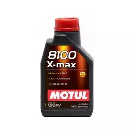 Моторное масло MOTUL 8100 X-max 0W30 синтетическое 1л