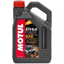 Моторное масло MOTUL ATV SXS Power 4T 10W50 синтетическое 4 л