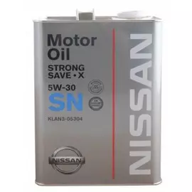 Моторное масло NISSAN Strong Save X 5W30 синтетическое 4л