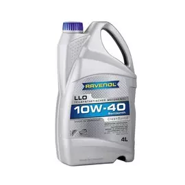 Моторное масло RAVENOL Leiсhtlaufoel Llo сfsl 10W-40 полуситетическое 4л