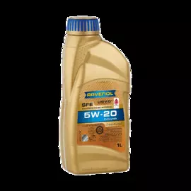 Моторное масло RAVENOL Super Fuel Eсonomy Sfe Sm 5W-20 синтетическое 1л