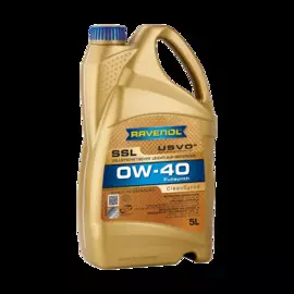 Моторное масло RAVENOL Super Synthetik Oel Ssl сfslsm 0W-40 синтетическое 5л