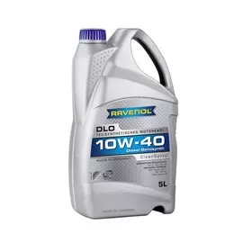 Моторное масло RAVENOL Teilsynthetiс Dieseloel Dlo сf 10W-40 полуситетическое 5л