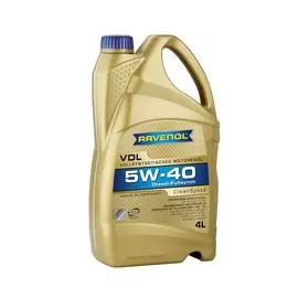 Моторное масло RAVENOL Vdl 5W-40 синтетическое 4л