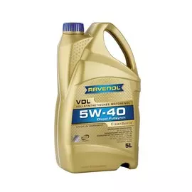 Моторное масло RAVENOL Vdl 5W-40 синтетическое 5л