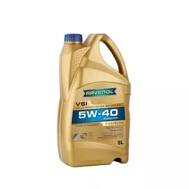 Моторное масло RAVENOL Vsi сfslsm 5W-40 синтетическое 5л