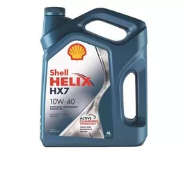 Моторное масло SHELL Helix HX7 10W-40 полусинтетическое 4л