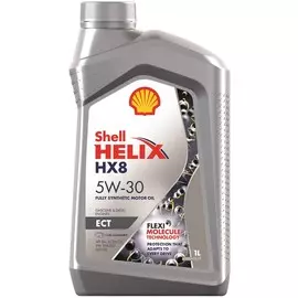 Моторное масло SHELL Helix HX8 ECT 5W-30 синтетическое 1л