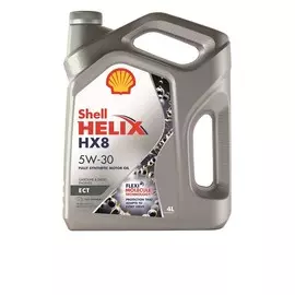 Моторное масло SHELL Helix HX8 ECT 5W-30 синтетическое 4л