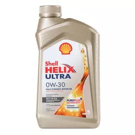 Моторное масло SHELL Helix Ultra 0W30 синтетическое 1л