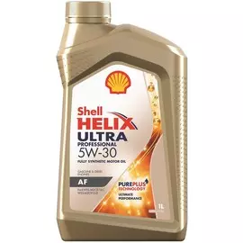 Моторное масло SHELL Helix Ultra Professional AF 5W-30 синтетическое 1л