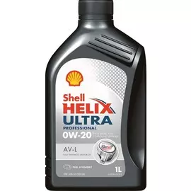 Моторное масло SHELL Helix Ultra Professional AV-L 0W-20 синтетическое 1л