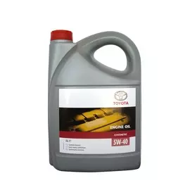 Моторное масло TOYOTA Engine Oil 5W40 синтетическое 5л