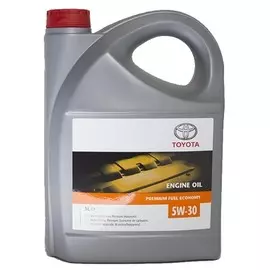 Моторное масло TOYOTA ENGINE OIL PREMIUM FUEL ECONOMY 5W30 синтетическое 5л