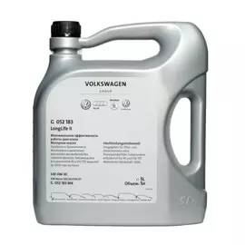 Моторное масло VAG LongLife II 0W30 синтетическое 5л
