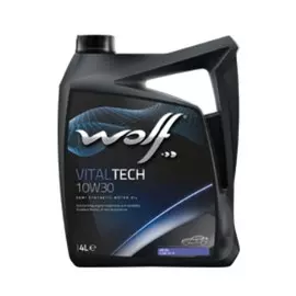 Моторное масло Wolf Vitaltech 10W30 полусинтетическое 4л