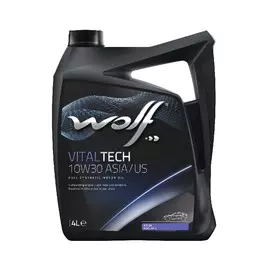 Моторное масло Wolf Vitaltech ASIA/US 10W30 синтетическое 4л