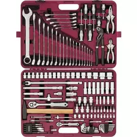 Набор инструментов Thorvik (1/4", 1/2"DR) 128 предметов