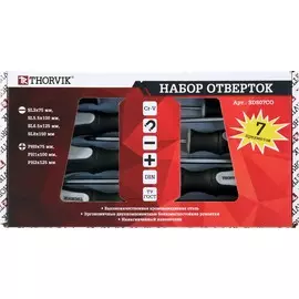 Набор отверток Thorvik стержневых 7 предметов