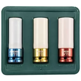 Набор торцевых головок Jonnesway 1/2 3 предмета