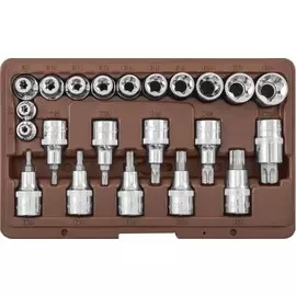 Набор торцевых головок Ombra 3/8;1/2 22 предмета