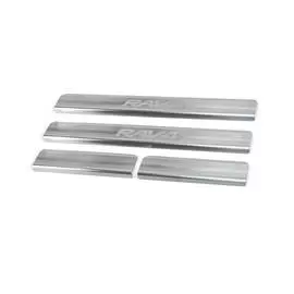 Накладки порогов Rival для Toyota RAV4 2013-г. 4 шт