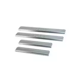 Накладки порогов Rival для Volkswagen Polo 2015-г. 4 шт