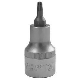 Насадка торцевая Jonnesway 1/2DR с вставкой T20 L55мм