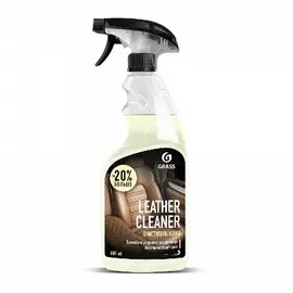 Очиститель кожи Grass "Leather Cleaner" флакон c тригерром 600 мл