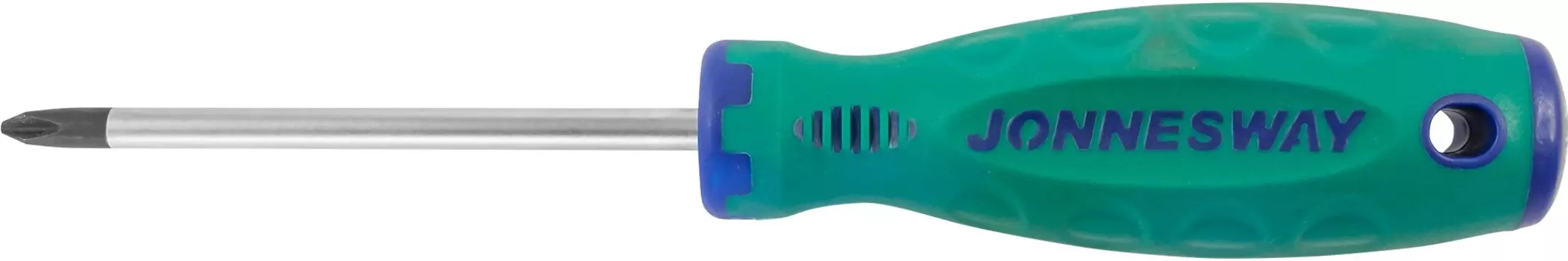 Отвертка Jonnesway стержневая крестовая ANTI-SLIP GRIP, PH2х100 мм
