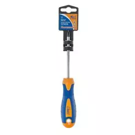 Отвертка крестовая PH0х100мм магнитная, 2х.комп. ручка (KRAFT) 700419