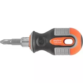 Отвертка Ombra стержневая двусторонняя ROUND GRIP, РН2,SL6x38 мм