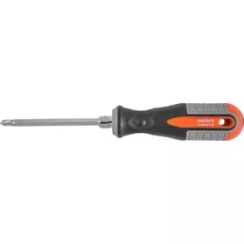 Отвертка Ombra стержневая двусторонняя ROUND GRIP, РН2,SL6x100 мм