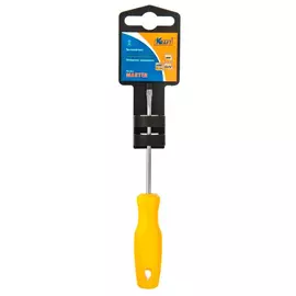 Отвертка шлицевая (SL) 3х100мм Мастер (KRAFT) 700451
