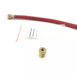 Переходник резьбовой (с автонипеля на велонипель) для шланга ручного насоса ADAPTSCPR