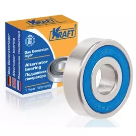 Подшипник генератора ВАЗ 2110 большой 180303/6303 2RS KRAFT 6303 2RSH