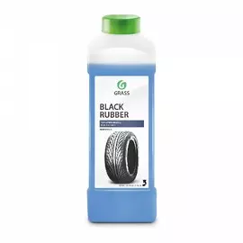 Полироль чернитель шин Grass Black rubber канистра 1 л