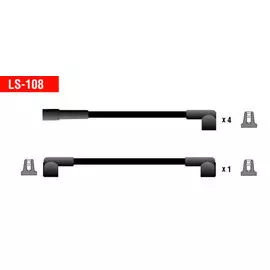 Провода высоковольтные ВАЗ 2108 силикон (CHAMPION) LS 108